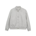 Buckled stand up collar soft pilot jacket